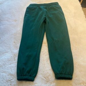 women’s green sweatpants